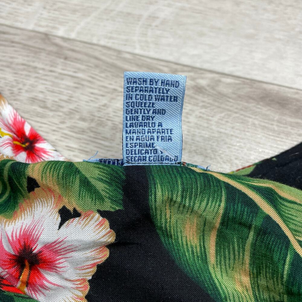 🔥NWT Jane Ashley Vibrant Cockatoo Hibiscus Tropical Hawaiian Resort Sundress S - Picture 11 of 13